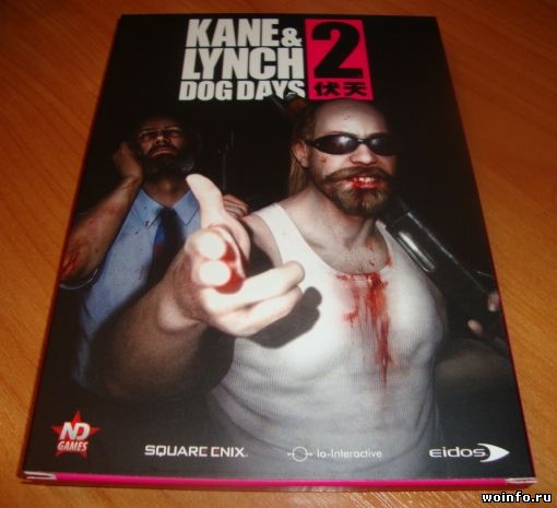 Коллекционное издание Kane & Lynch 2 Dog Days